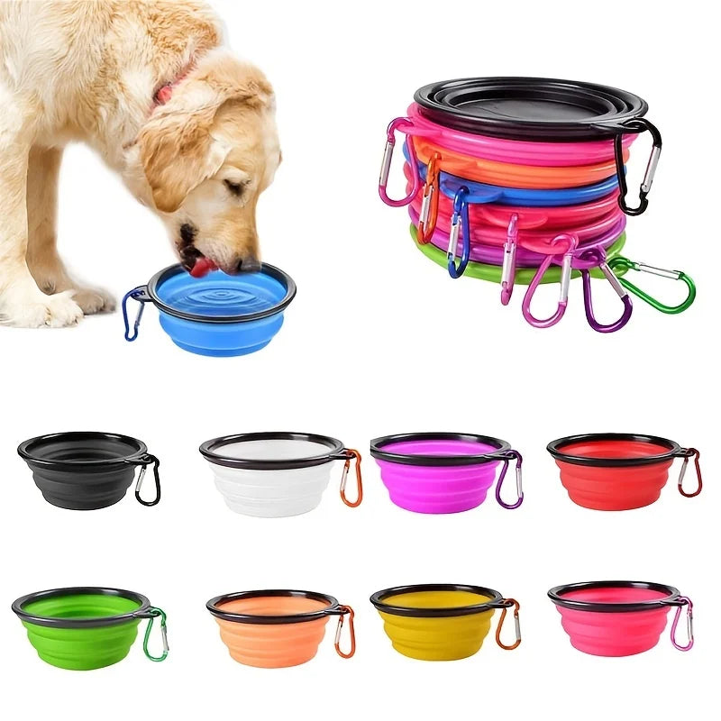 Bol Pliable en Silicone pour Chien & Chat – Portable & Léger