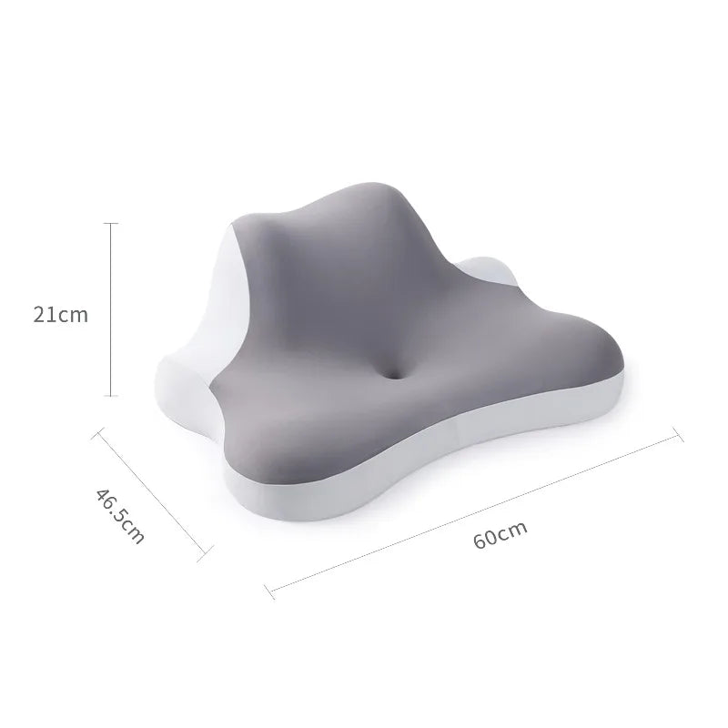 😴 Oreiller Multifonctionnel Cale Cervicale – Sommeil, Massage & Support Téléphone