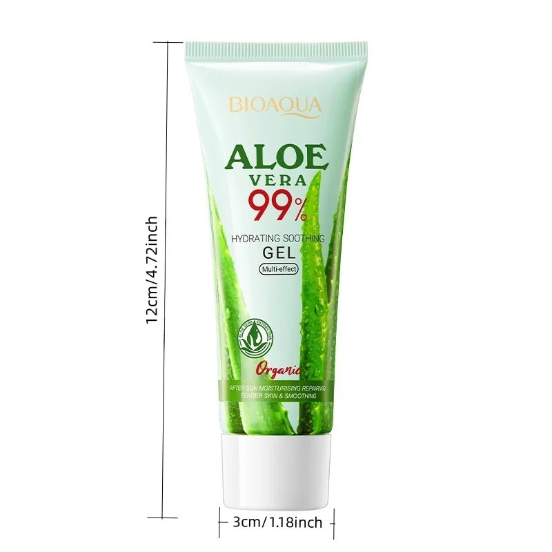 Gel Aloe Vera 99% Pur — Soin Hydratant Visage & Corps, Apaisant, Anti-Acné, Peaux Sensibles