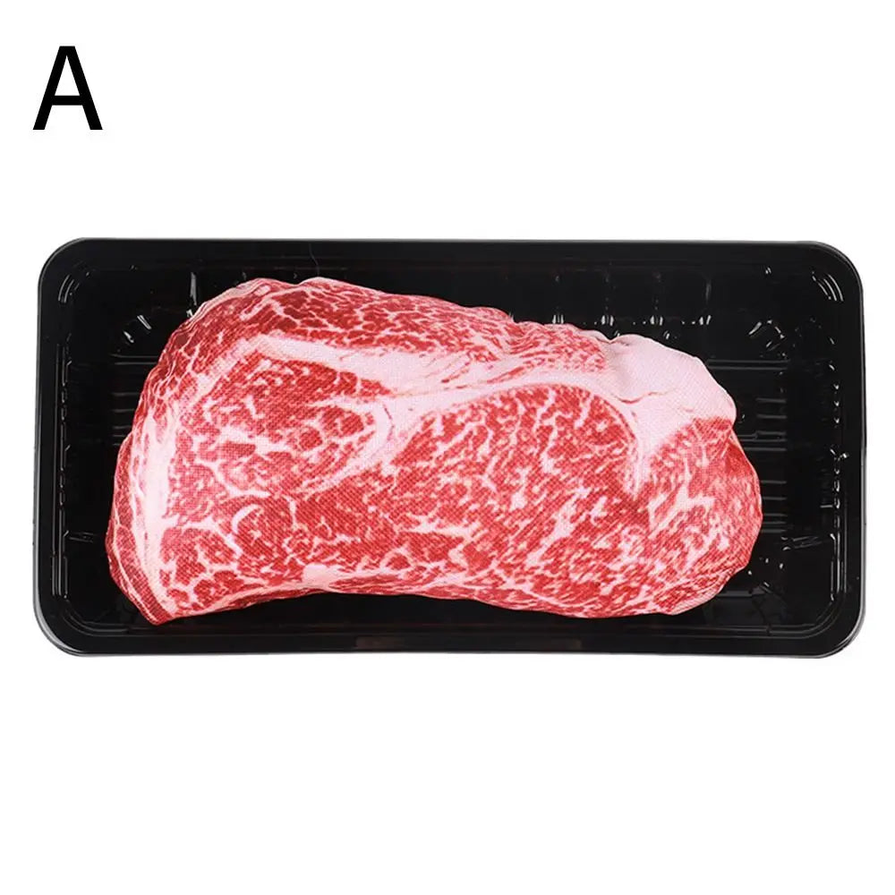 🦴 Jouet de Simulation d'Os Grinçant pour Chien – Steak Résistant, Carotte & Mâchoire Propre