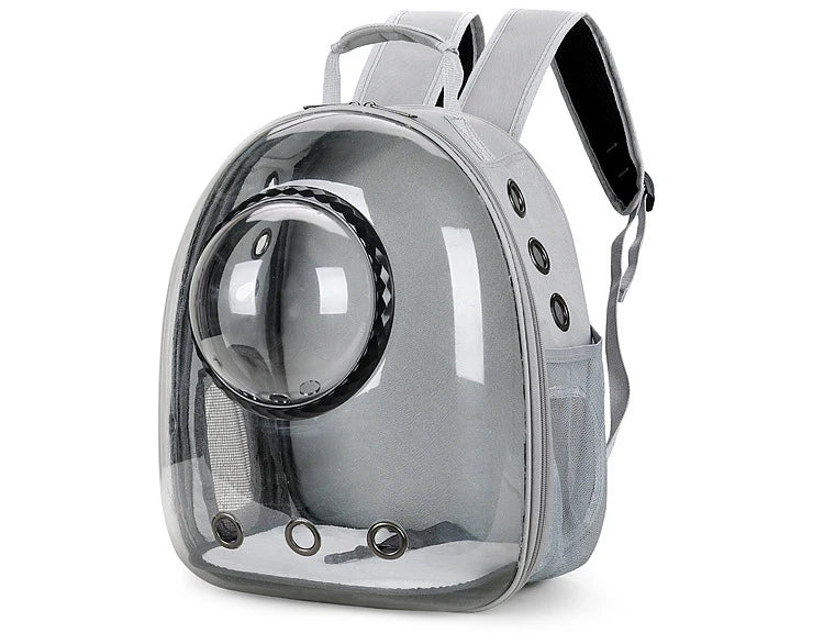 Sac à Dos Capsule Spatiale pour Animaux – Transparent & Respirant