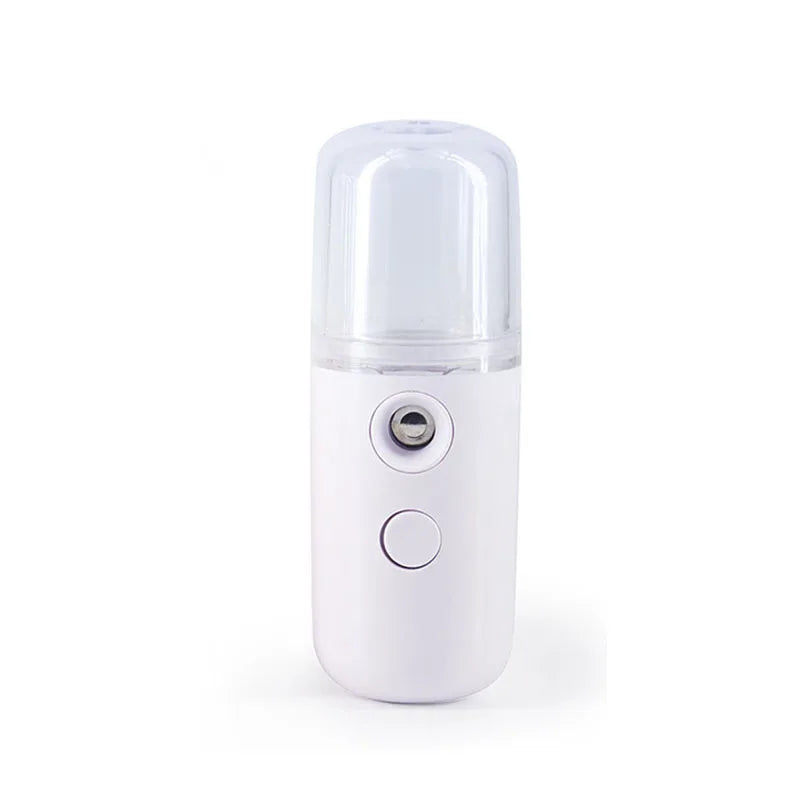 Pulvérisateur Facial à Brume USB Rechargeable — Nébuliseur Hydratant Visage, Humidificateur Portable Soins de la Peau