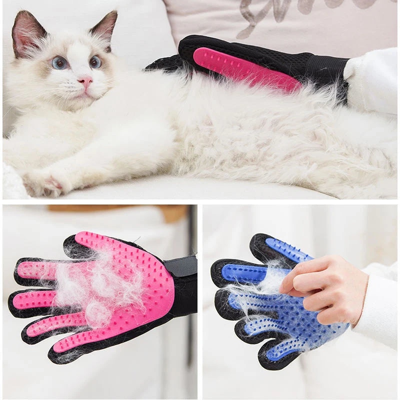 Gant de Toilettage pour Chien & Chat – Brosse Douce en Silicone & Caoutchouc