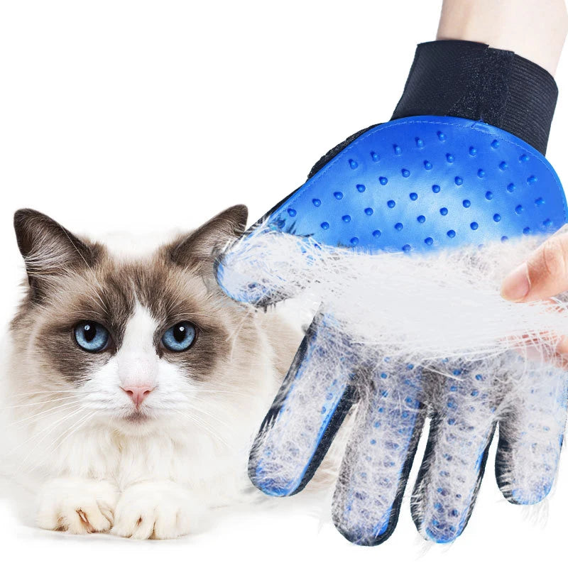 Gant de Toilettage pour Chien & Chat – Brosse Douce en Silicone & Caoutchouc