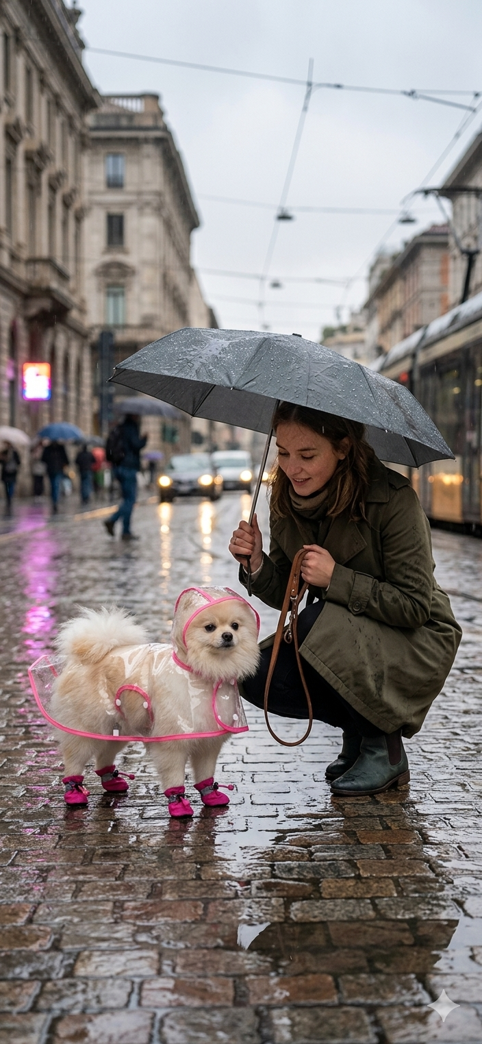 Imperméable Transparent pour Chien – Coupe-Vent XS à 8XL