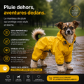 Manteau Imperméable pour Chien – Veste de Pluie Légère & Réglable