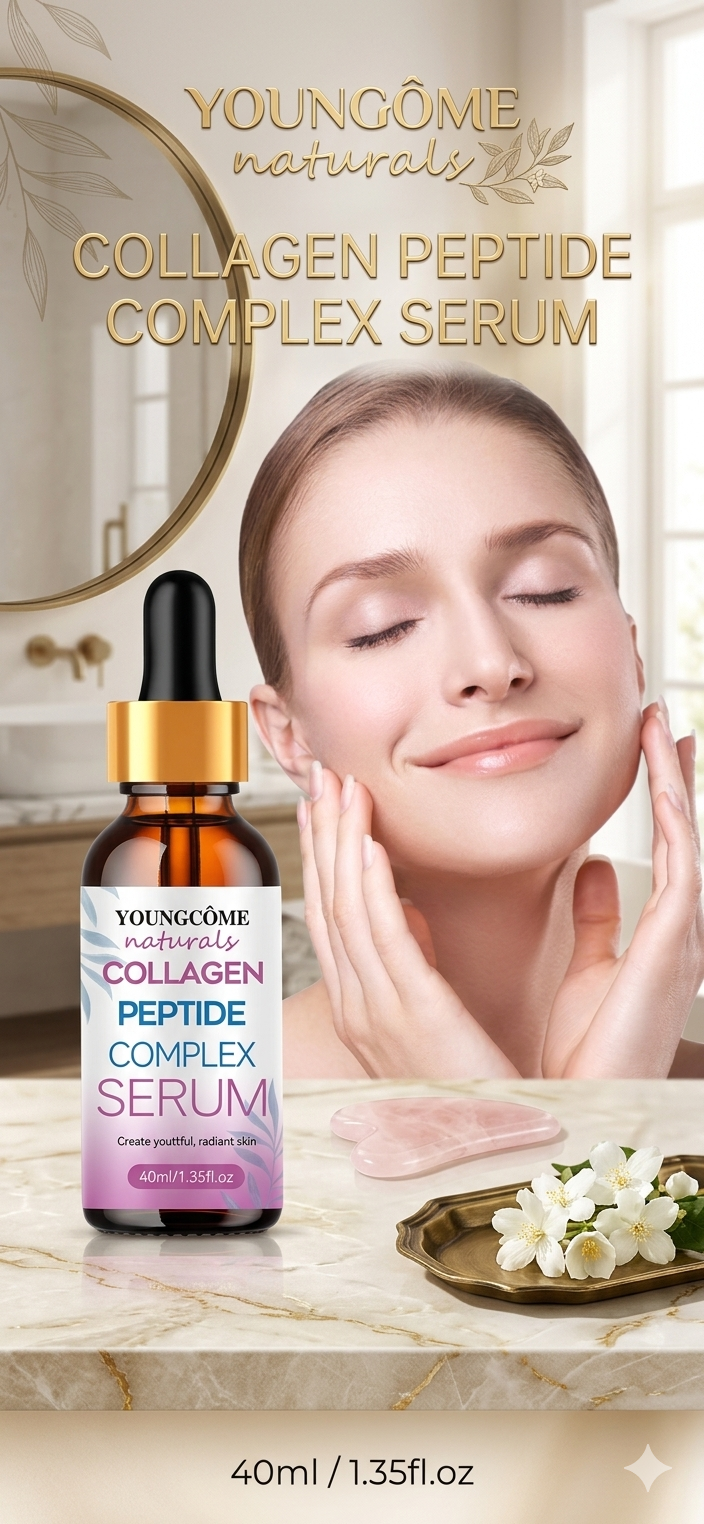 Kollagen-Faltenentferner-Gesichtsserum: Straffend, festigend, mildert feine Linien, Anti-Aging-Essenz, aufhellend, nährend für die Haut