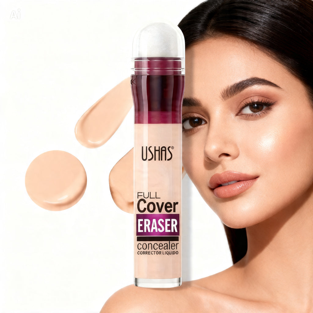 Correcteur Longue Durée Tête Éponge | Anti-Taches & Imperfections | Fond de Teint Haute Couvrance