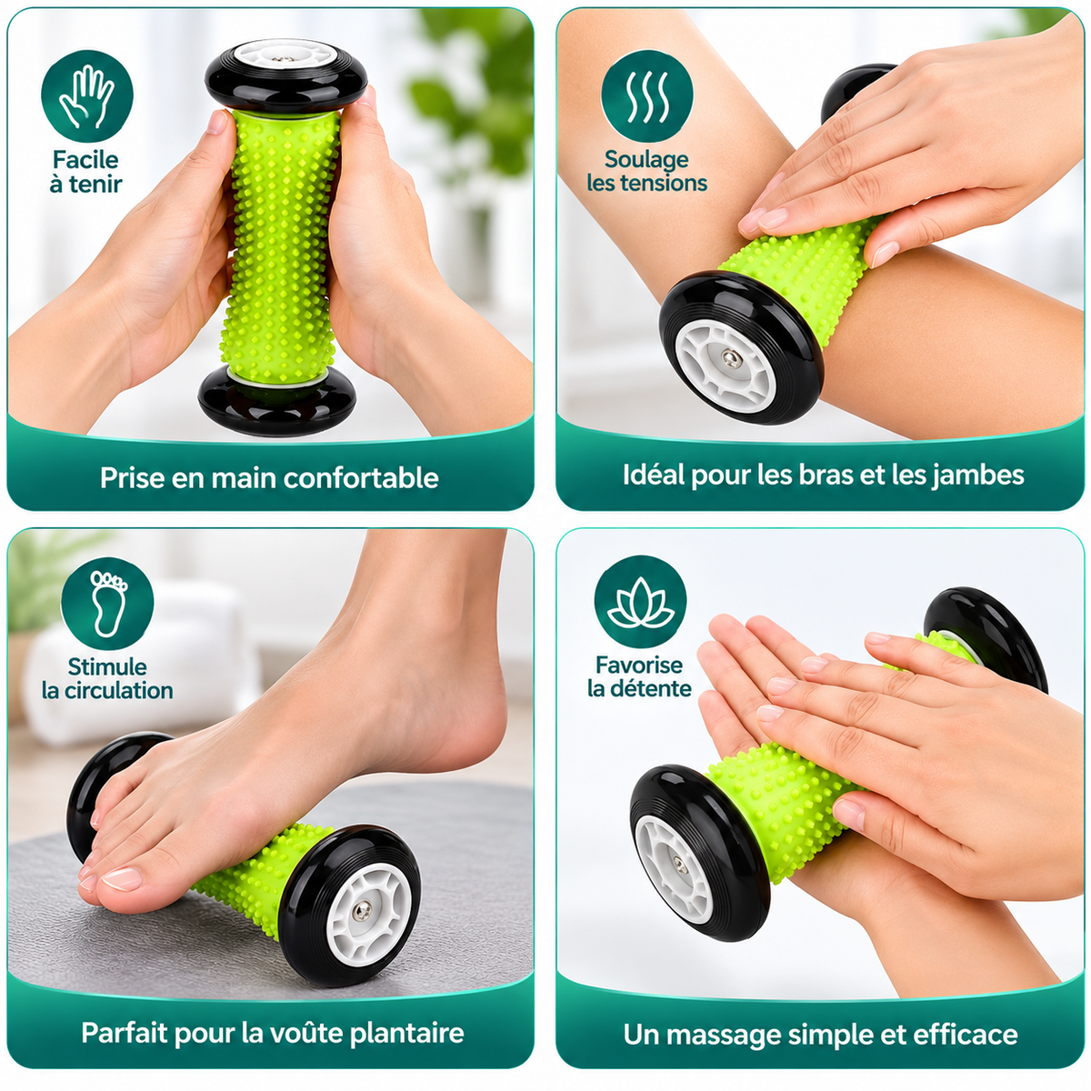 Rouleau de Massage Corps & Pieds