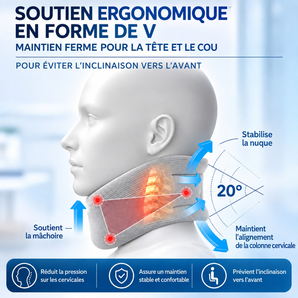 Attelle Cervicale Respirante