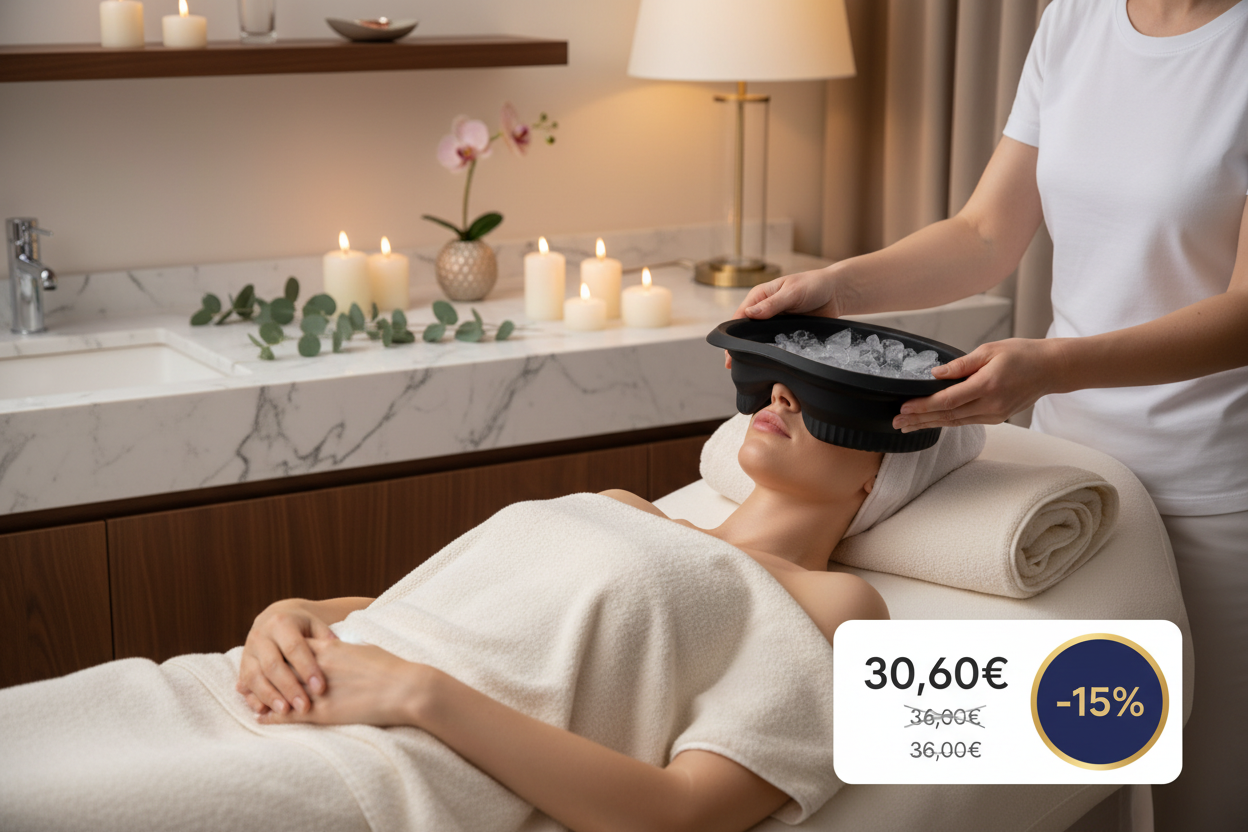 Bassin Glace Silicone Pliable Visage Premium - Ice Bath Facial Luxe Cryothérapie Spa