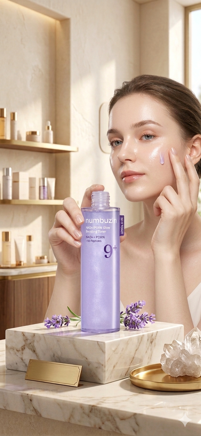 Sérum Liftant Numbuzin NO.9 NAD+ 50ml - Anti-Âge Raffermissant Peptides Corée
