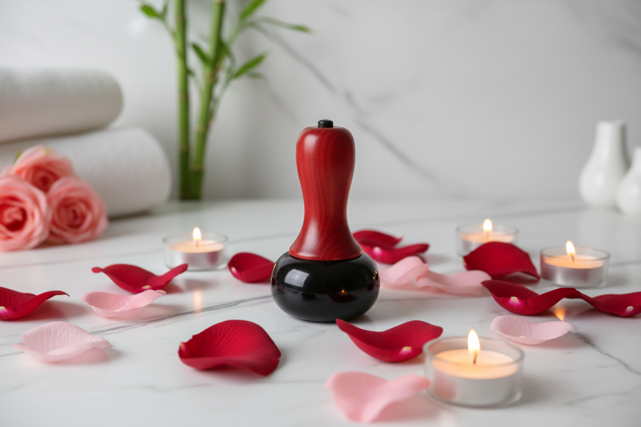 Spa luxe avec pétales de rose